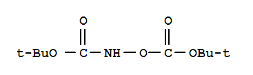 Structure of TERT-BUTYL N-(TERT-BUTOXYCARBONYLOXY)CARBAMATE