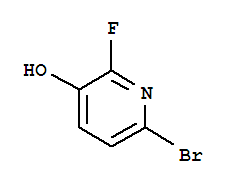 6-溴-2-氟-3-吡啶醇结构式