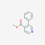 Structure of 3-Phenylpyridine-4-carboxylic acid methyl ester