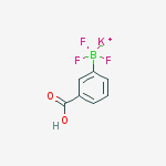 Structure of POTASSIUM 3-CARBOXYPHENYLTRIFLUOROBORAT&