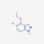 Structure of 1H-Indazole, 5-broMo-4-ethoxy-