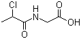 Structure of 2-Chloropropionylglycine