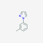 Structure of 1-(m-Tolyl)-1H-pyrazole