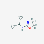 Structure of Rilmenidine-d4