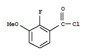 Structure of 2-FLUORO-3-METHOXYBENZOYL CHLORIDE