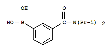 Structure of 3-(DIISOPROPYLCARBAMOYL)PHENYLBORONIC ACID