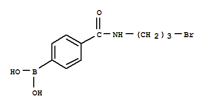 Structure of N-(3-BROMOPROPYL) 4-BORONOBENZAMIDE
