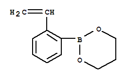 Structure of (2-VINYLPHENYL)BORONIC ACID, PROPANEDIOL CYCLIC ESTER