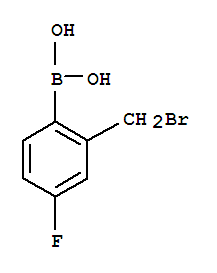 Structure of (2-BROMOMETHYL-4-FLUOROBENZENE)BORONIC ACID