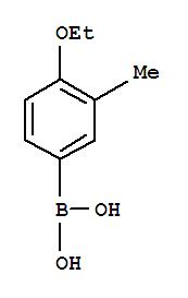Structure of 4-ETHOXY-3-METHYLPHENYLBORONIC ACID
