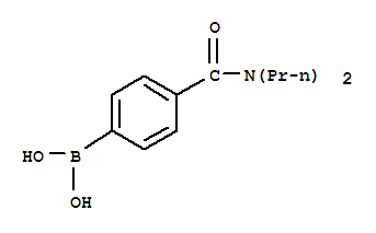 Structure of 4-(DIPROPYLCARBAMOYL)PHENYLBORONIC ACID