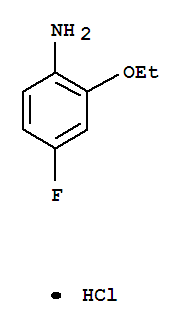 Structure of 2-ETHOXY-4-FLUORO-PHENYLAMINE HYDROCHLORIDE