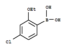 Structure of (4-CHLORO-2-ETHOXYPHENYL)BORONIC ACID