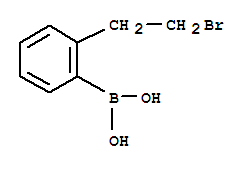 Structure of 2-(2-BROMOETHYL)PHENYLBORONIC ACID