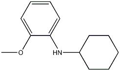 Structure of N-cyclohexyl-2-methoxyaniline
