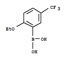 Structure of 2-ETHOXY-5-TRIFLUOROMETHYLPHENYLBORONIC ACID