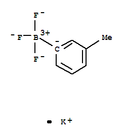 Structure of POTASSIUM (3-METHYLPHENYL)TRIFLUOROBORATE