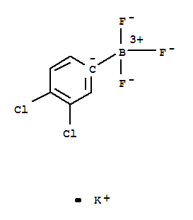 Structure of POTASSIUM (3,4-DICHLOROPHENYL)TRIFLUOROBORATE