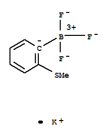 Structure of POTASSIUM (2-METHYLTHIOPHENYL)TRIFLUOROBORATE