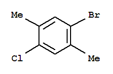 Structure of 2-Chloro-5-bromo-p-xylene