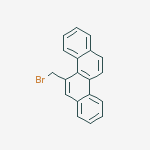 Structure of Chrysene, 5-(bromomethyl)-