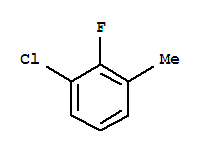 Structure of 3-CHLORO-2-FLUOROTOLUENE