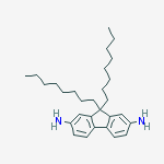 Structure of 9,9-Dioctyl-9H-fluorene-2,7-diaMine