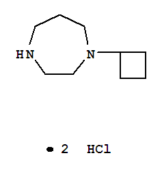 Structure of 1-Cyclobutyl-[1,4]diazepanedihydrochloride