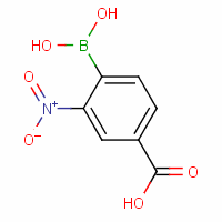 Structure of 4-CARBOXY-2-NITROPHENYLBORONIC ACID