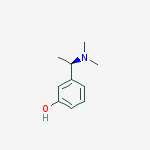Structure of 3-[(1R)-1-(Dimethylamino)ethyl]phenol