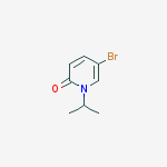 Structure of 5-BROMO-1-ISOPROPYLPYRIDIN-2(1H)-ONE