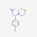 2-(4-Fluorophenyl)-2-(morpholin-4-yl)ethan-1-amine