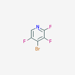Structure of 4-Bromo-2,3,5-trifluoropyridine