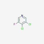 Structure of 3,4-Dichloro-5-fluoropyridine