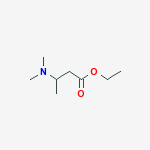 Structure of ethyl 3-(dimethylamino)butyrate