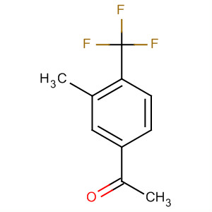 Ethanone, 1-[3-methyl-4-(trifluoromethyl)phenyl]-结构式