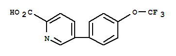 Structure of 5-(4-Trifluoromethoxyphenyl)-picolinic acid