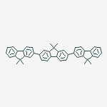 Structure of 2,7-DI(9,9-DIMETHYL FLUOREN-2-YL)-9,9-DIMETHYL-FLUORENE