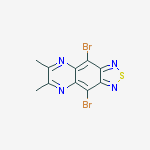 Structure of 4,9-Dibromo-6,7-dimethyl-[1,2,5]thiadiazolo[3,4-g]quinoxaline