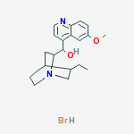 Structure of HYDROQUININE HYDROBROMIDE HYDRATE