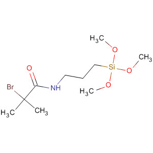 Propanamide, 2-bromo-2-methyl-N-[3-(trimethoxysilyl)propyl]-结构式