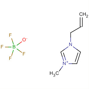 Structure of 1H-Imidazolium, 1-methyl-3-(2-propenyl)-, tetrafluoroborate(1-)