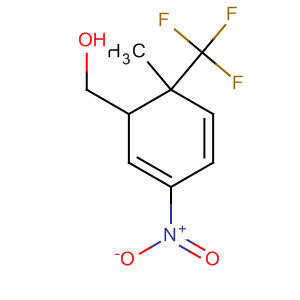 1,1,1-三氟-2-(4-硝基苯基)丙烷-2-醇结构式