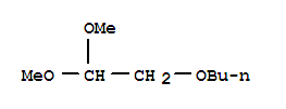 Structure of 1-(2,2-dimethoxyethoxy)butane