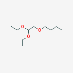 1-(2,2-diethoxyethoxy)butane结构式