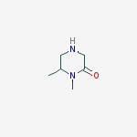 1,6-dimethyl-2-Piperazinone结构式
