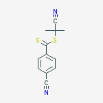 Structure of 2-Cyano-2-propyl 4-cyanobenzodithioate