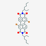 Structure of 5,12-Dibromo-2,9-bis(2-ethylhexyl)anthra[2,1,9-def:6,5,10-d'e'f']diisoquinoline-1,3,8,10(2H,9H)-tetraone