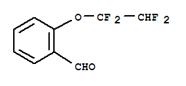 Structure of 2-(1,1,2,2-TETRAFLUOROETHOXY)BENZALDEHYDE
