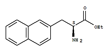 Structure of (S)-2-Amino-3-(2-naphthyl)propionicacidethylester